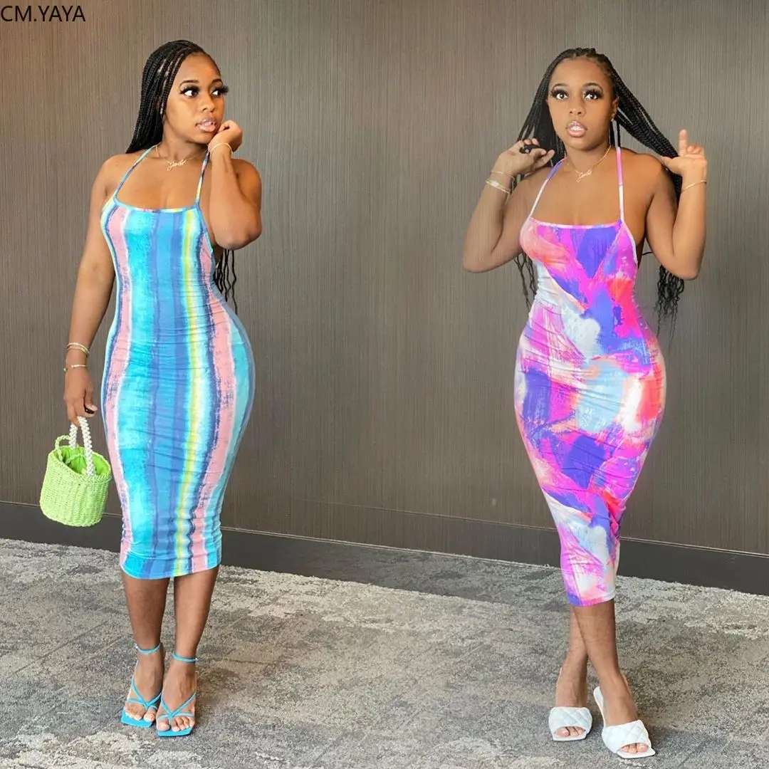 Женское платье карандаш средней длины летнее элегантное с принтом в полоску