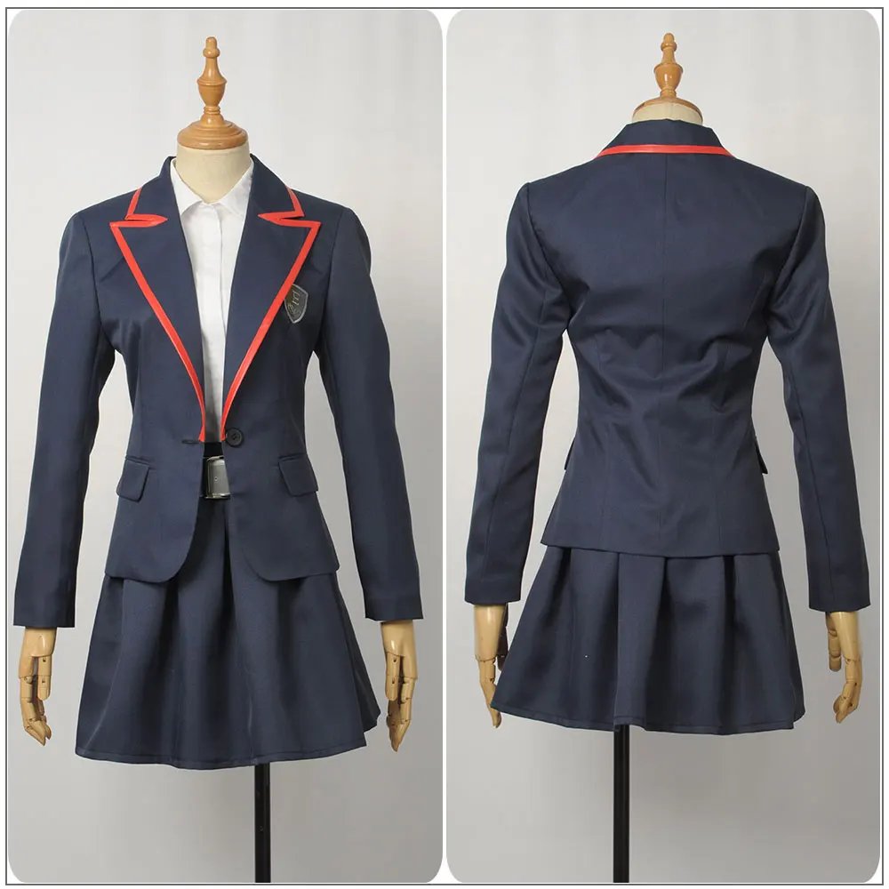 Элитная школьная форма костюм для взрослых женщин только куртка ткань ТВ сериал