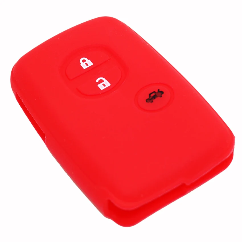 1 шт. моющийся Мягкий силиконовый чехол для автомобильных ключей с 3 кнопками Subaru