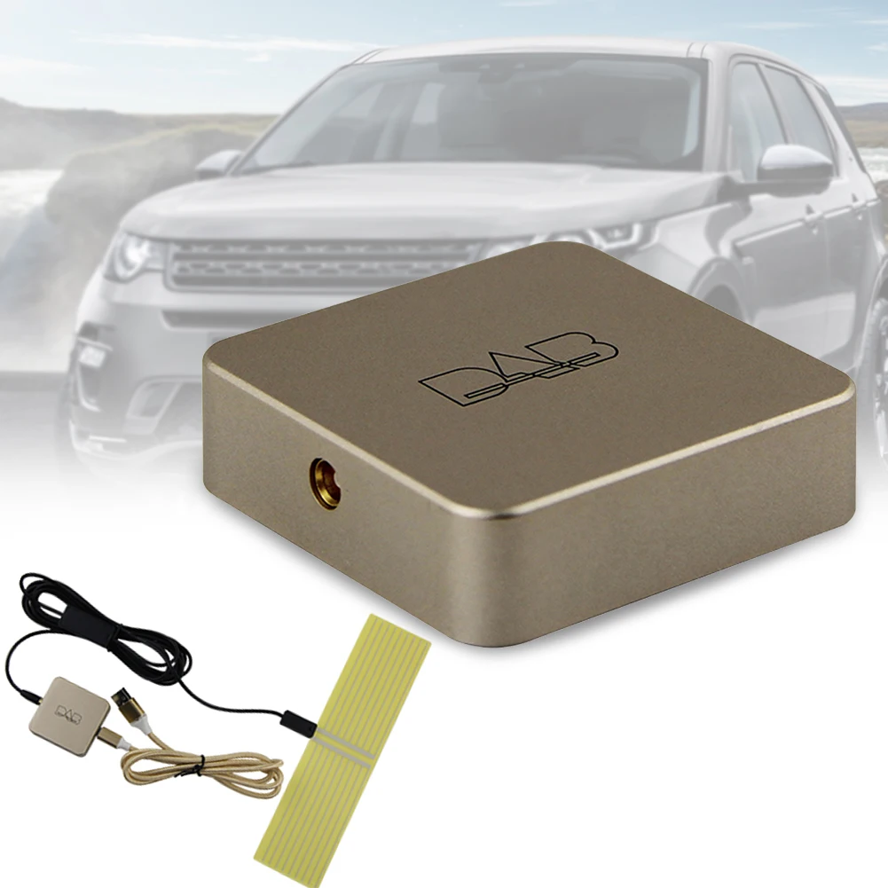 Digital Tuner Stable Stereo External DAB Small Accessory USB Receiver Radio Box Android Car Audio Low Voltage High Sensitivity | Автомобили