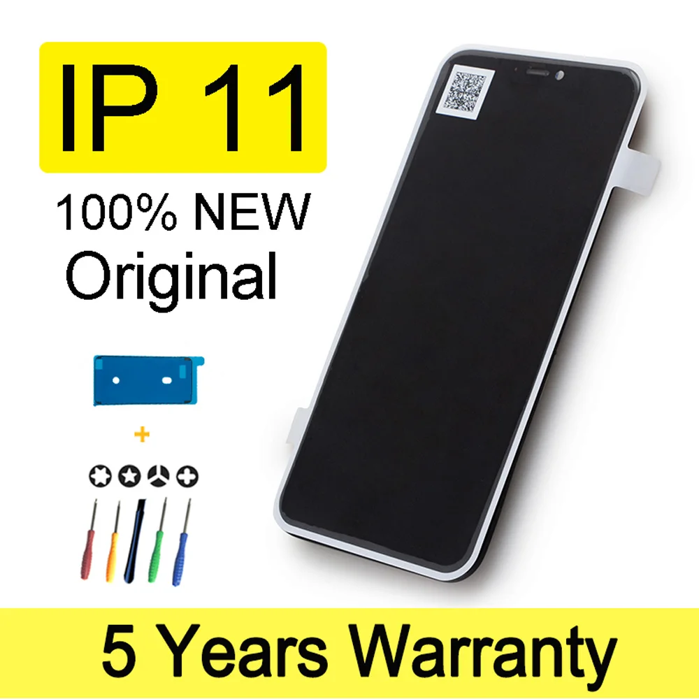 100% Original New Lcd For iPhone 11 Display Touch Screen With Metal Sheets Replacement Factory Screen For iPhone 11 Pro Max Lcd