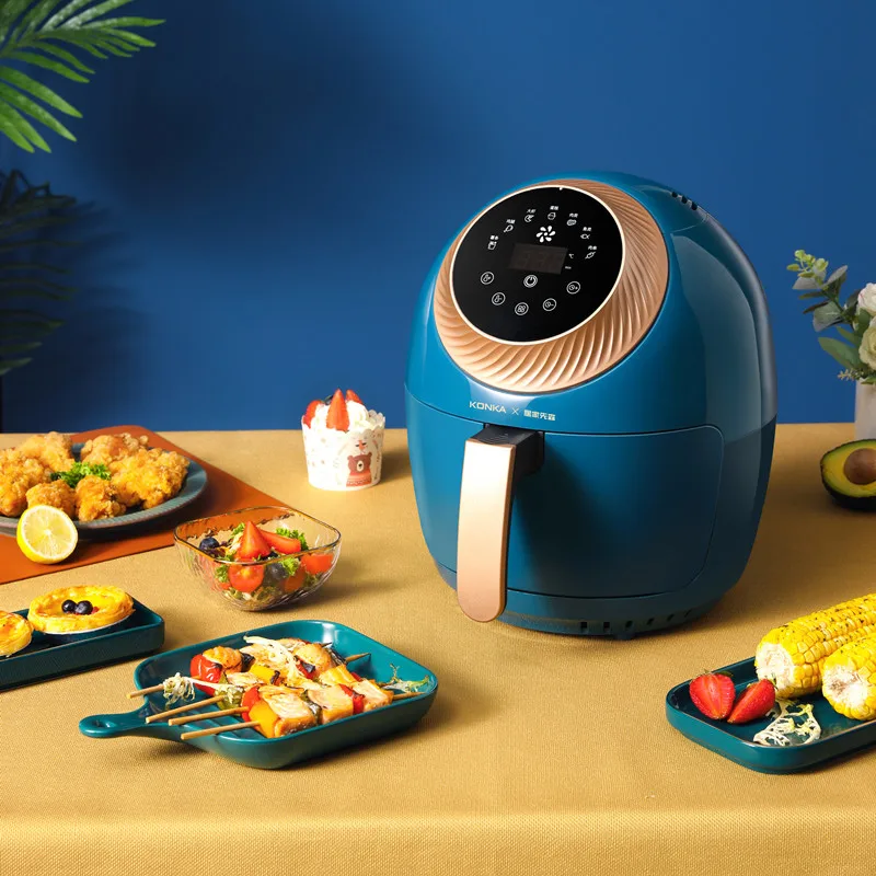 Воздушная фритюрница без масла умная многофункциональная электрическая объемом