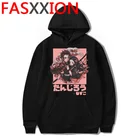 Толстовка мужская в стиле аниме Demon Slayer, худи с милым мультяшным рисунком киметсу но айба, клинок демона, Топ в стиле Харадзюку, черный Свитшот