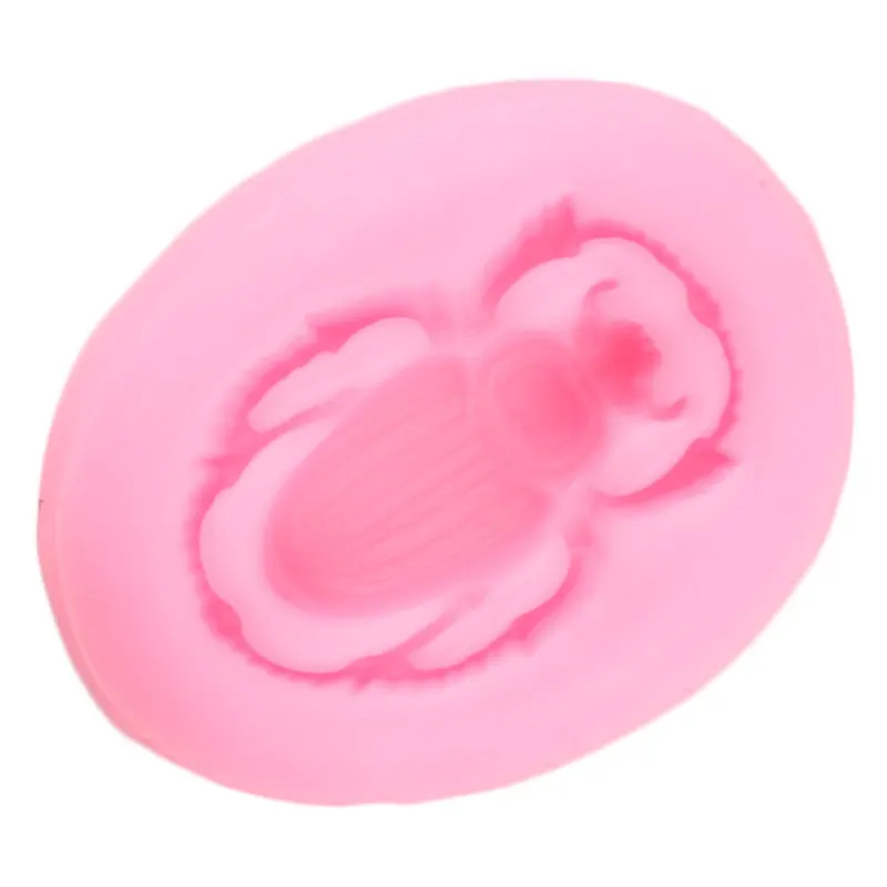 3D Scarab Жук силиконовые формы насекомое инструменты для украшения тортов из