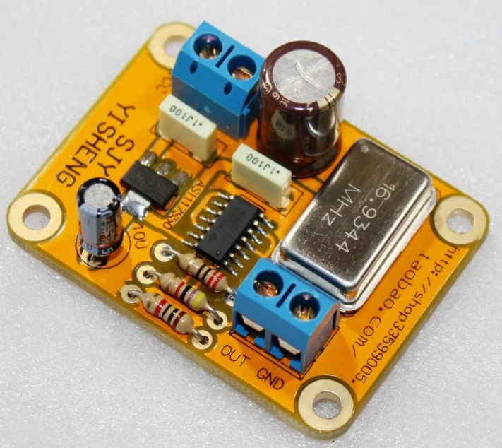 

HIFI Active Clock Board / 16.9344M / Active Crystal Oscillator