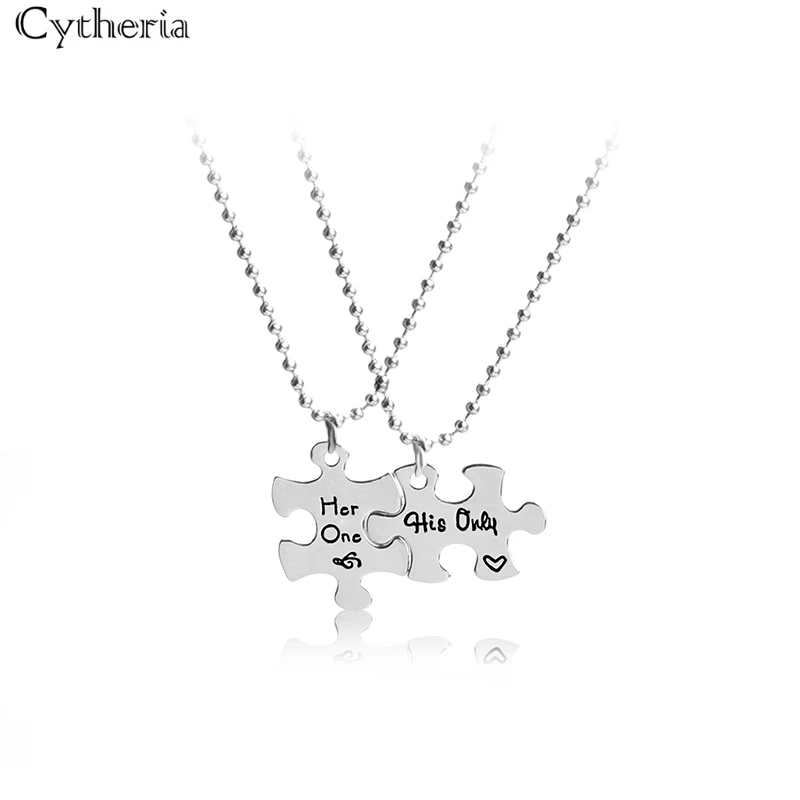 Его только ее одна пара ожерелье s Подвески из бисера chai ювелирные изделия