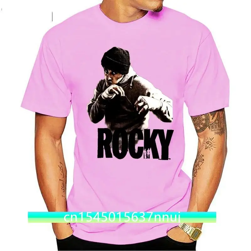 Rocky Balboa Shadow Boxing 40th Anniversary Movie T Shirt