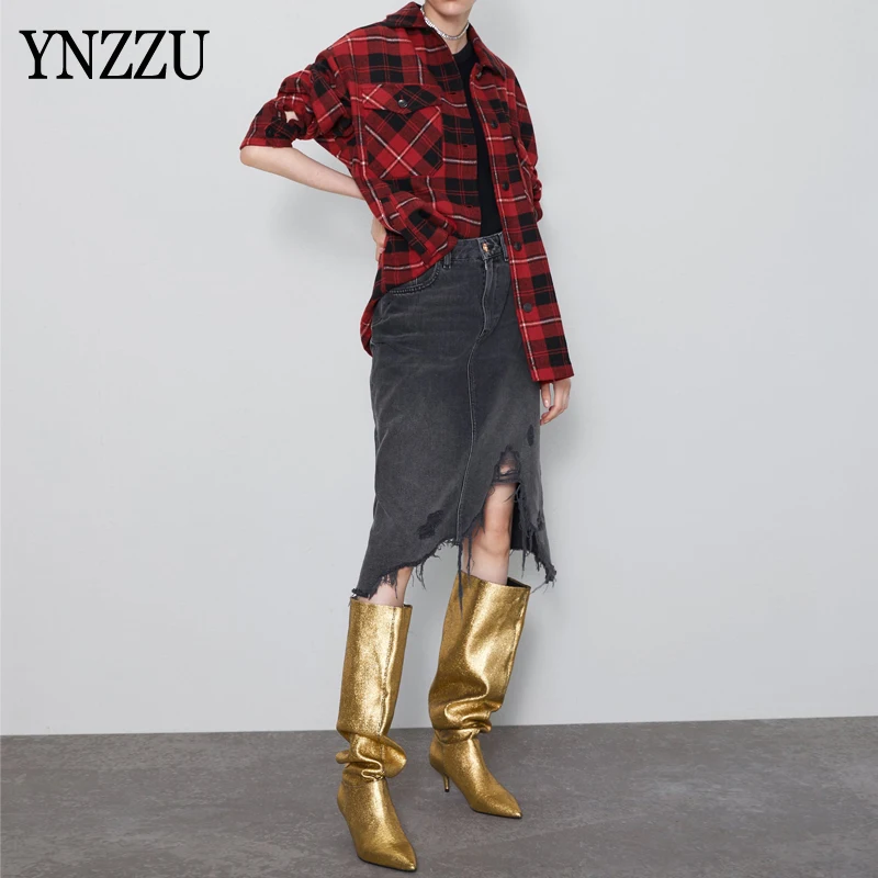 

Винтажные Женские клетчатые куртки 2020, осенне-зимние модные женские пальто на пуговицах, Женская Толстая шерстяная Верхняя одежда оверсайз...