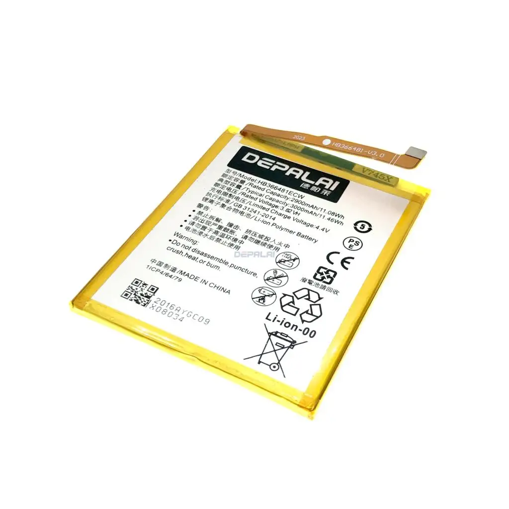 Новый аккумулятор HB366481ECW хорошего качества для телефона Huawei P9 Ascend Lite G9 honor 8 5C EVA L09