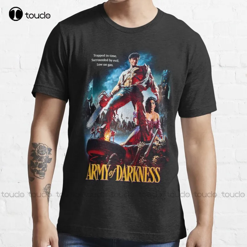 

New Army Of Darkness Sam Raimi Skeleton Skull Evil Dead T-Shirt Size Shirt S-3Xl