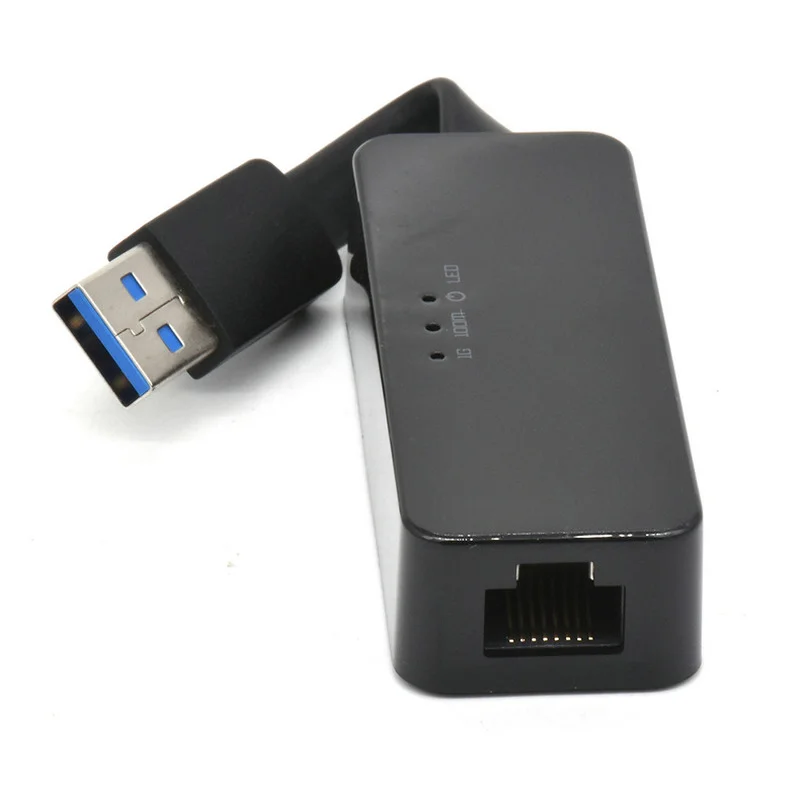 

USB 3.0 To RJ45 Network Card Lan Adapter 10/100/1000 Mbps Gigabit Ethernet Adapter Realtek RTL8153 for Tablet PC Win 7 8 10 XP