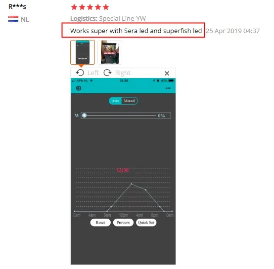 Nicrew Chihiros Bluetooth светильник Диммер контроллер модулятор аквариума светодиодный Интеллектуальный светильник ing