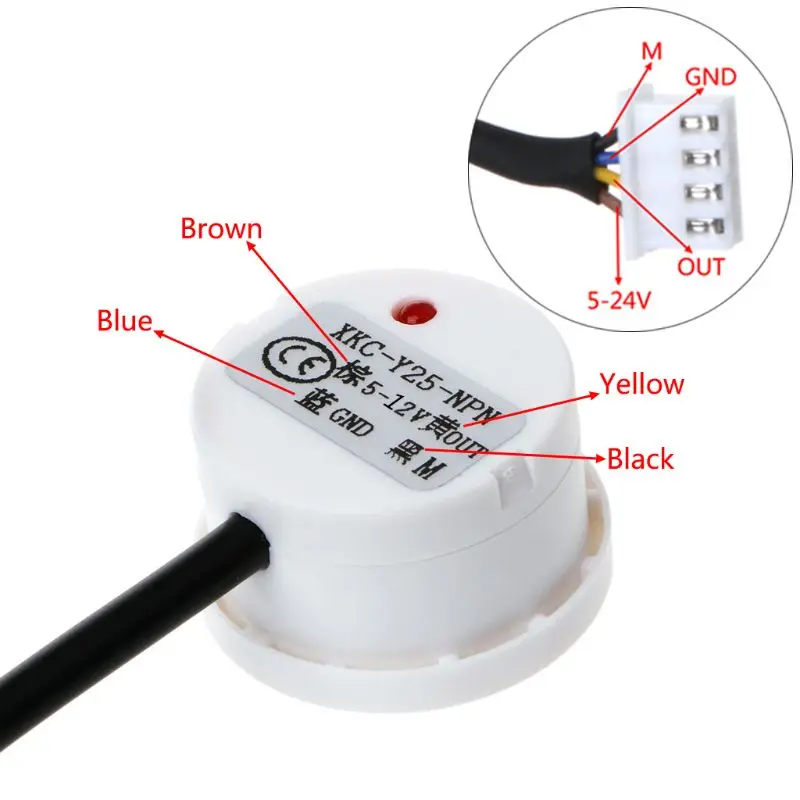 XKC-Y25-NPN Non-Contact Liquid Level Sensor Stick Type Water Detector Switch DC | Инструменты