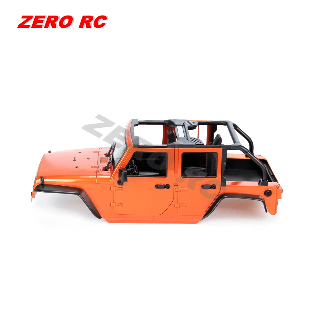 ROCK Crawler 1/10 JEEP WRANGLER RUBICON без крыши колесная база 313 мм трансформируемый твердый