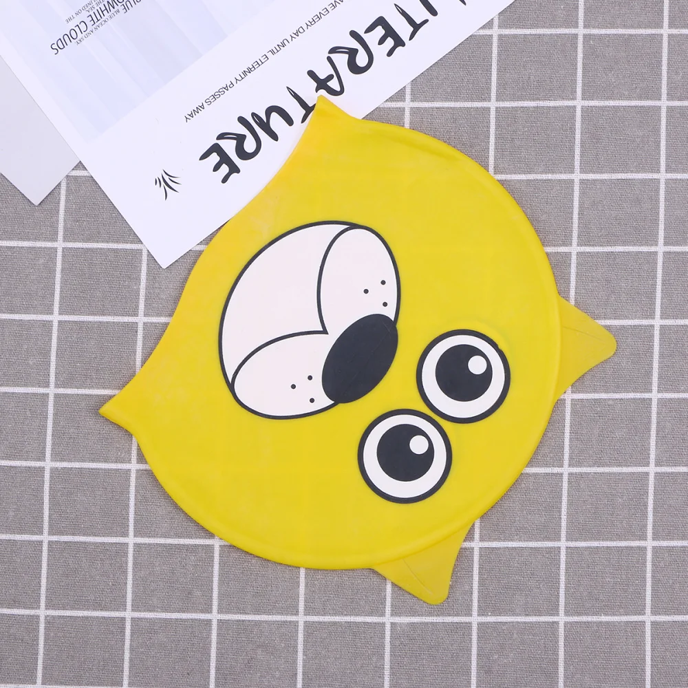 

2pcs Kids Unisex Waterproof Silicone Cartoon Swimming Cap Dog Animal Swimming Hat for Boys Girls Dark Blue (6)