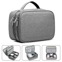 portable travel electronic accessories multifunctional cable storage bag organizer bag gadget carry bag for ipad laptop