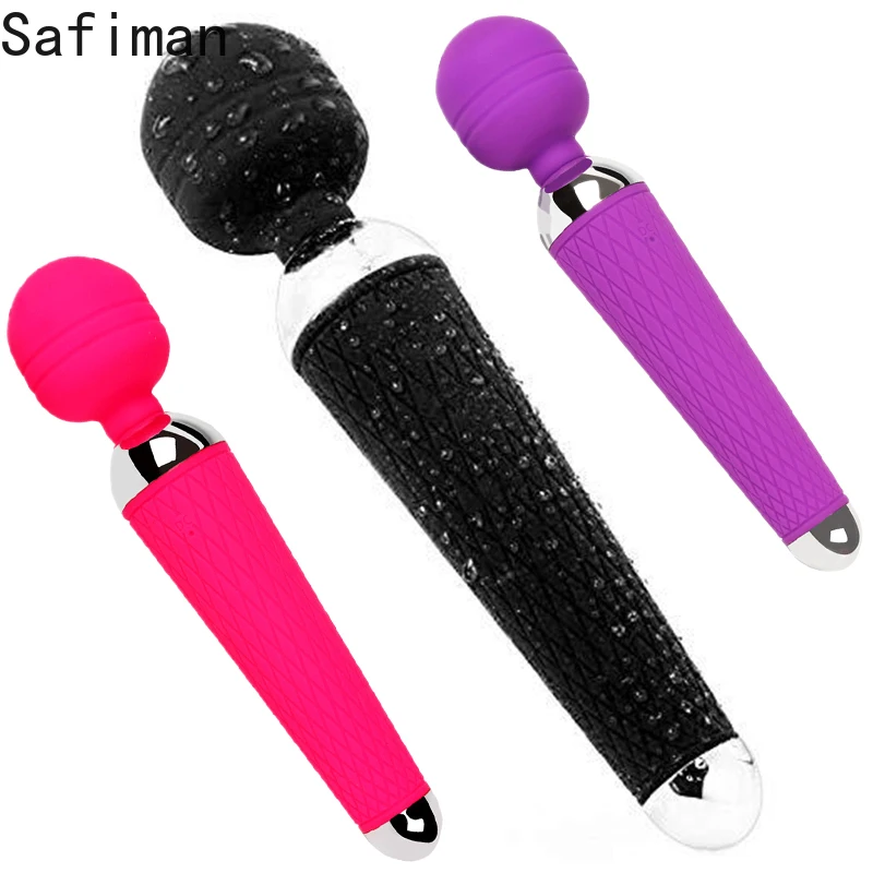 Мощный AV вибратор Волшебная палочка Женский Стимулятор клитора G-Spot Массажная