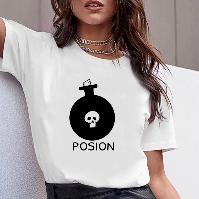 745440 _ футболка Повседневная с круглым вырезом и короткими рукавами женская