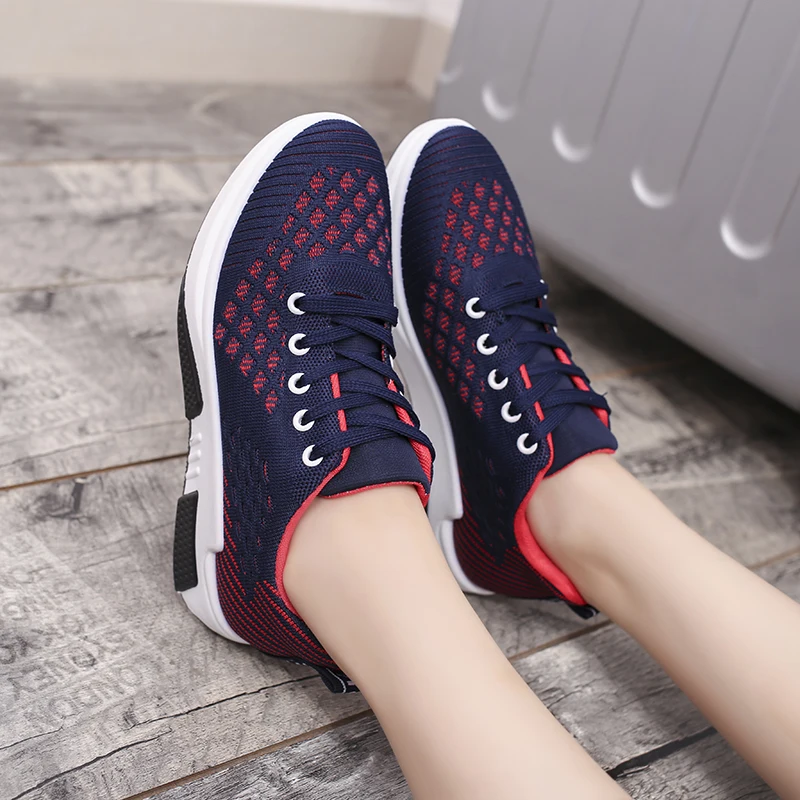 

PUPUDA Mesh Women Sneakers Breathable Casual Shoes Women Outdoor Sport Sneakers Women New Running Sneakers