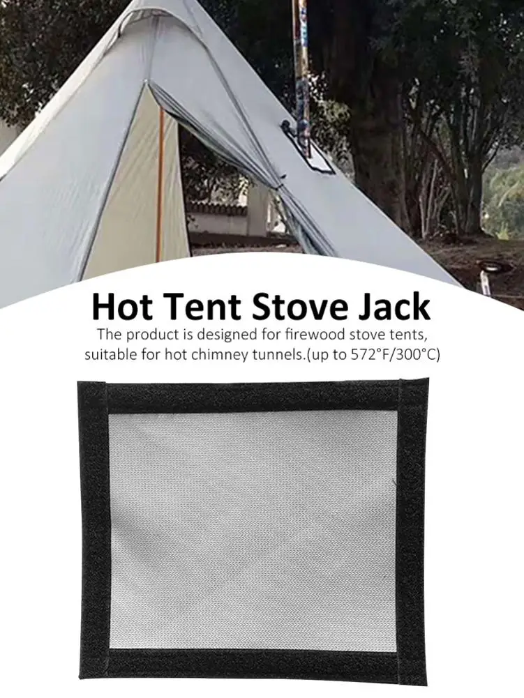 Горячая Распродажа палатка для дрова с домкратом огнестойкая печь труба дымовой