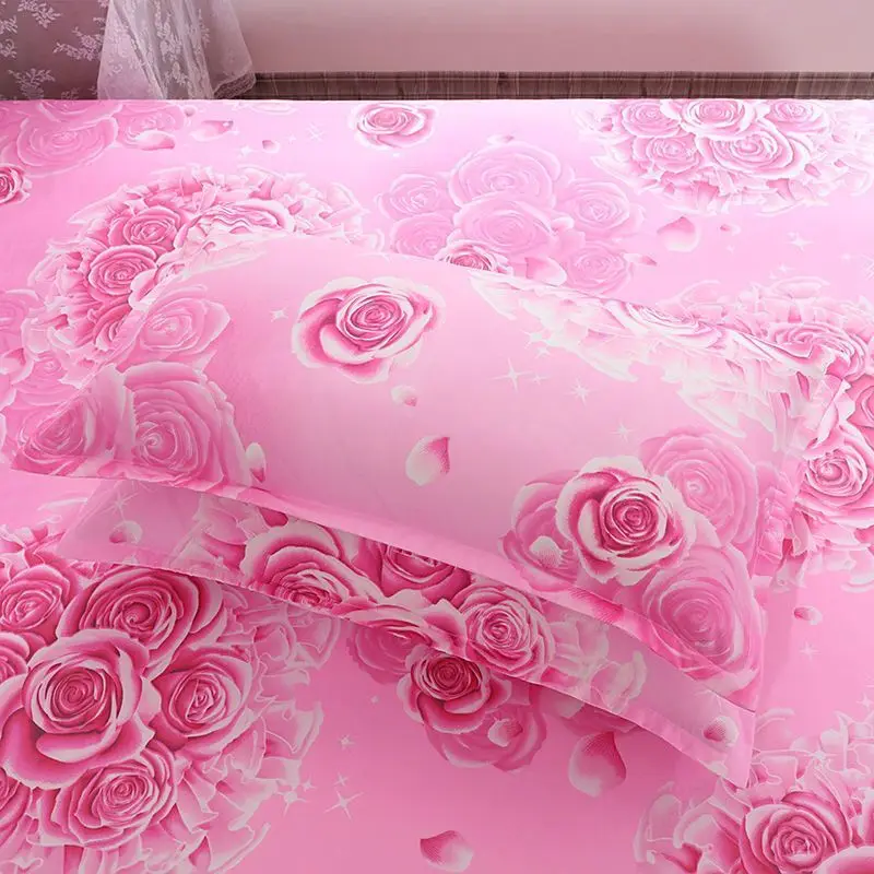 

2021 New 2 Piece 48cmx74cm Beauty Floral Printed Pillowcase Multiple Colors To Choose Pillow Case Cover for Bedroom Use Decor