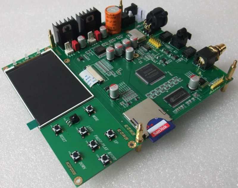 HIFI аудио Цифровая Линейная лента DLT FPGA без потерь цифровой проигрыватель плеер SD карта ape flac WAV 192K 32bit