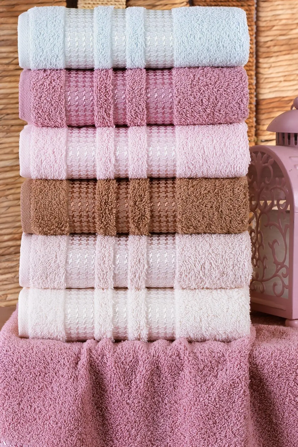

Binnur Home Stars 50x90 Cm 6 Pieces Antibacterial Hand And Face Towel | 100 Cotton 153-99-0040