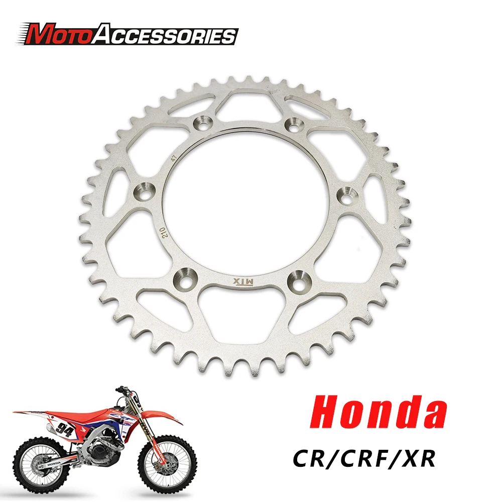 Передние звездочки для мотоциклов Honda CRF250F CRF450 CRF150F CR250 XR250 цепная звездочка