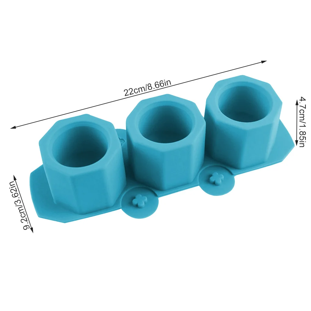 

Silicone Flowerpot Mold Cement Pot DIY Succulent Making Mold Manual Clay Craft Cement for Cake Flowerpot