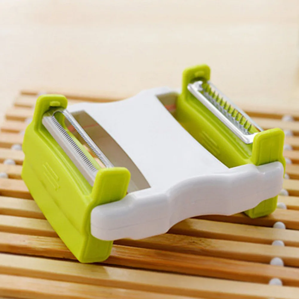 Овощечистка из нержавеющей стали Многофункциональные ножи два в одном для