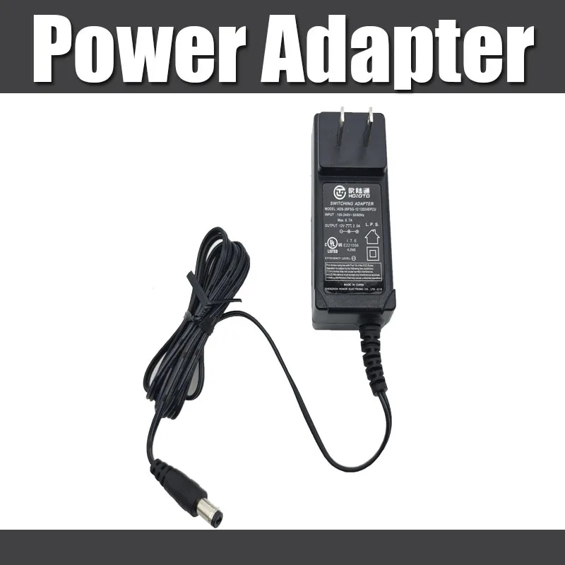 Power Adapter DC 12v 2.0A EU US UK Standard Plug Supply IP Camera NVR CCTV DVR | Безопасность и защита