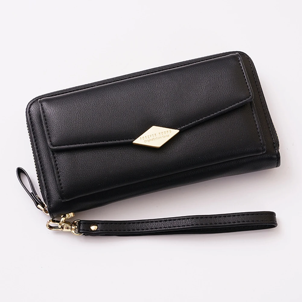 Женский кошелек Длинный для денег несколько отделений карт Большая