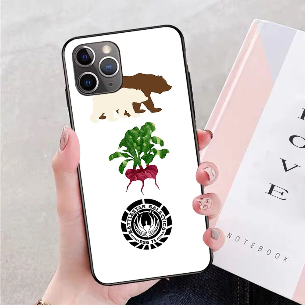 

For iPhone Bears Beets..... Soft TPU Border Apple iPhone Case