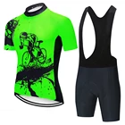 2022 велосипедная одежда, велосипедная Джерси, быстросохнущая Мужская велосипедная одежда, мужская летняя командная веломайка, комплект велосипедных шорт 19D Gel