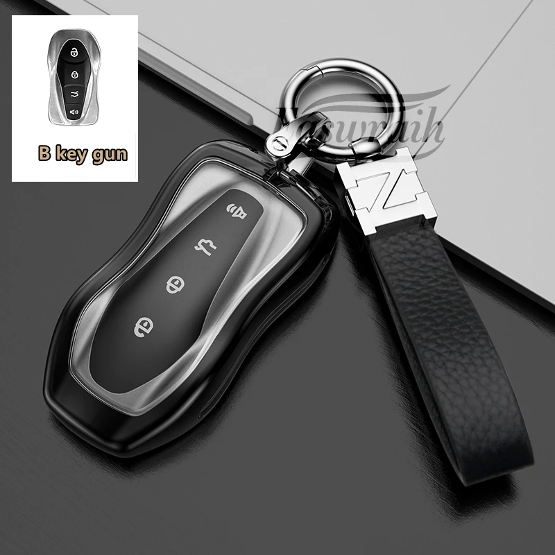 

Чехол для ключей автомобиля для Geely Coolray Tugella Fy11 Atlas Boyue NL3 Emgrand X7 EX7 SUV GT GC9 Borui EC7 EC715 EC718, аксессуары для ключей