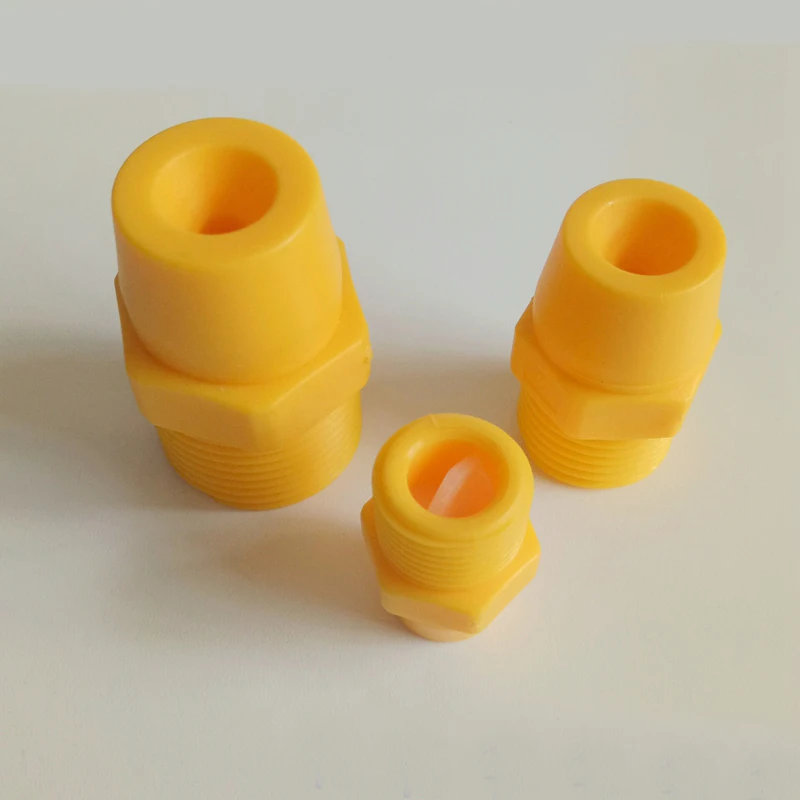 Сплошные конусные форсунки пластмассовые распылительные 1/8. 1/4 3/8 1/2 3/4 дюйма сопло