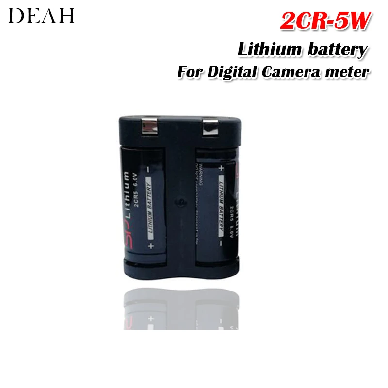 1 шт./партия литиевая батарея 2cr5 6V батарея 2CR-5W 2CP3845 для цифровой камеры Световые индикаторы Высокая емкость батареи литиевые батареи