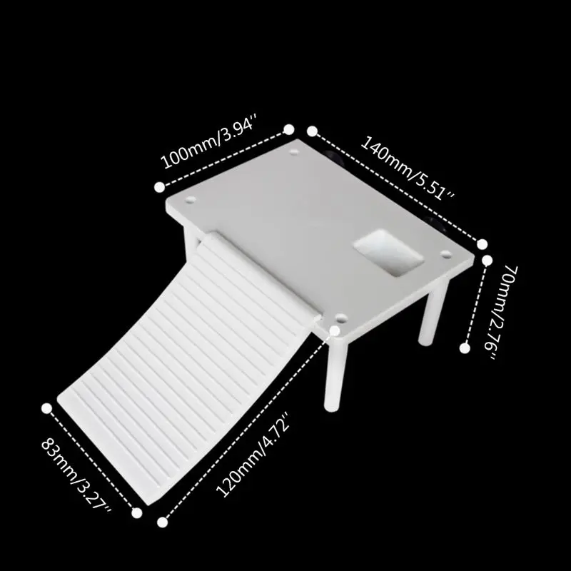 

Пластиковая платформа для черепахи, рампа для рептилий, лестница для отдыха, террасы, всасывание