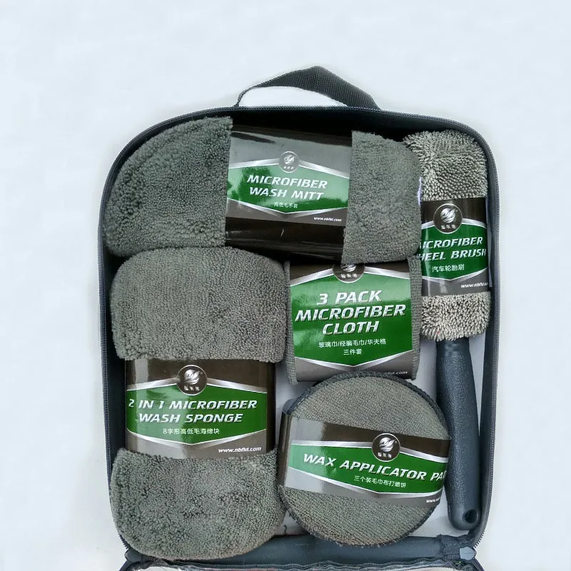 Набор из 9 предметов для мойки автомобилей принадлежности подарочный набор