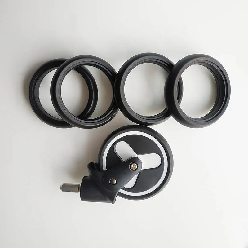 YOYA PLUS Baby cart wheels Cover tyre Original stroller accessories Front and back wheels Suitable for Yoya plus 2/3，etc