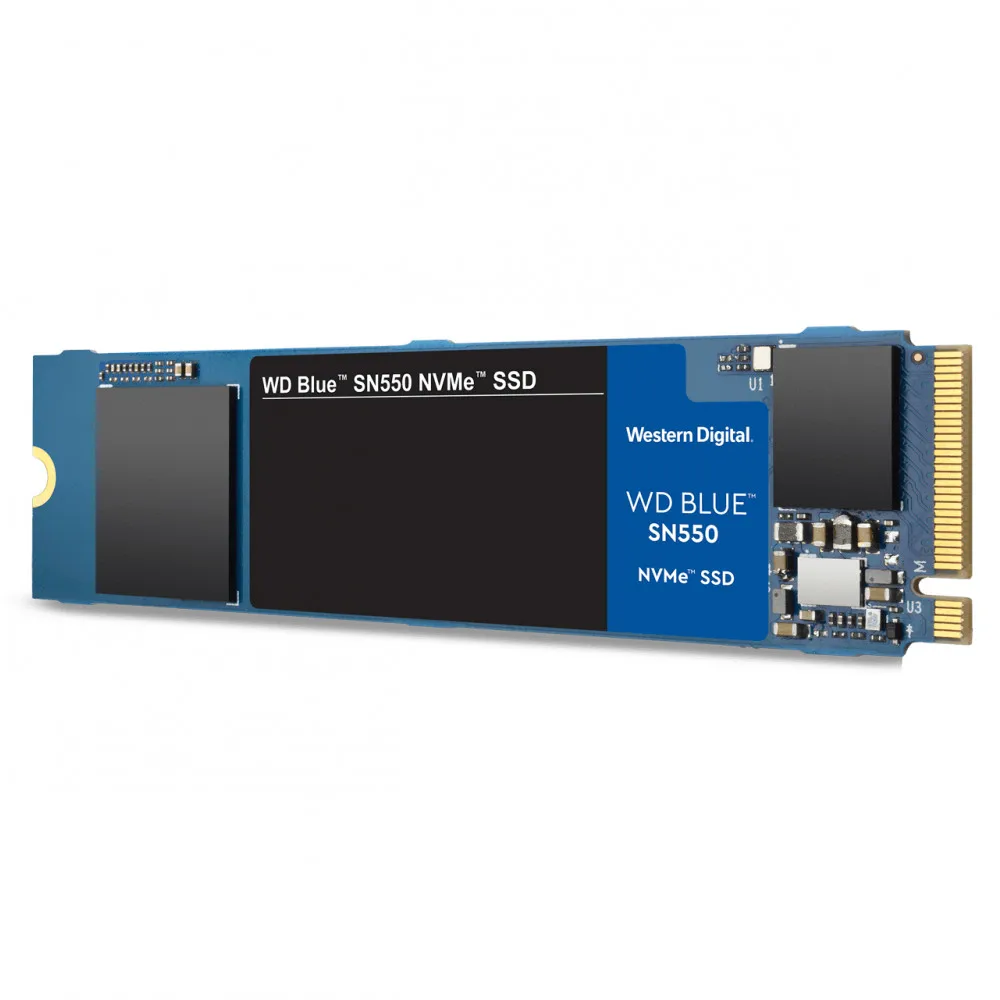 Фото Твердотельный накопитель Внутренние SSD WD Blue SN550 WDS100T2B0C 1ТБ M2.2280 NVMe PCIe Gen3 8Gb/s №2
