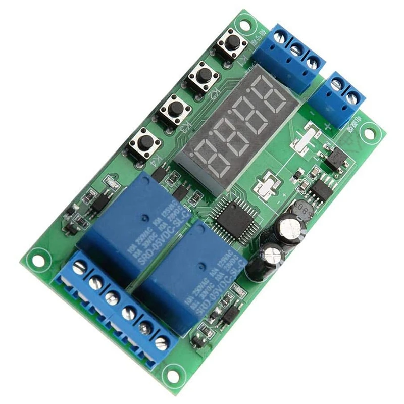 YF-7 двухканальный реле за запозданиевремени Многофункциональный Пульс цикл