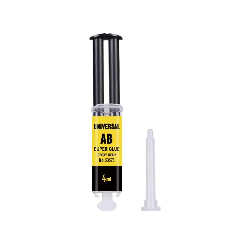 4/25ml AB Glue Practical Epoxy Resin Strong Adhesive Liquid For Repair Metal Plastic Wood Glass Ceramics A+B | Обустройство дома