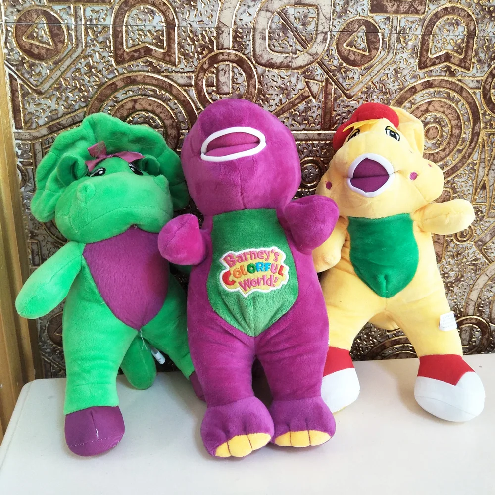 Dinosaur Barney Children Plush Toys Cartoon Doll Kid Stuffed Birthday Gift