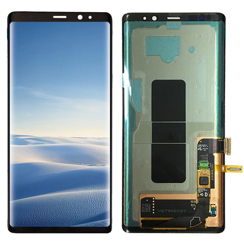 ЖК-дисплей SUPER AMOLED N950 для Samsung Note 8 с сенсорным экраном 6 3 дюйма рамка Galaxy SM-N950U N9500