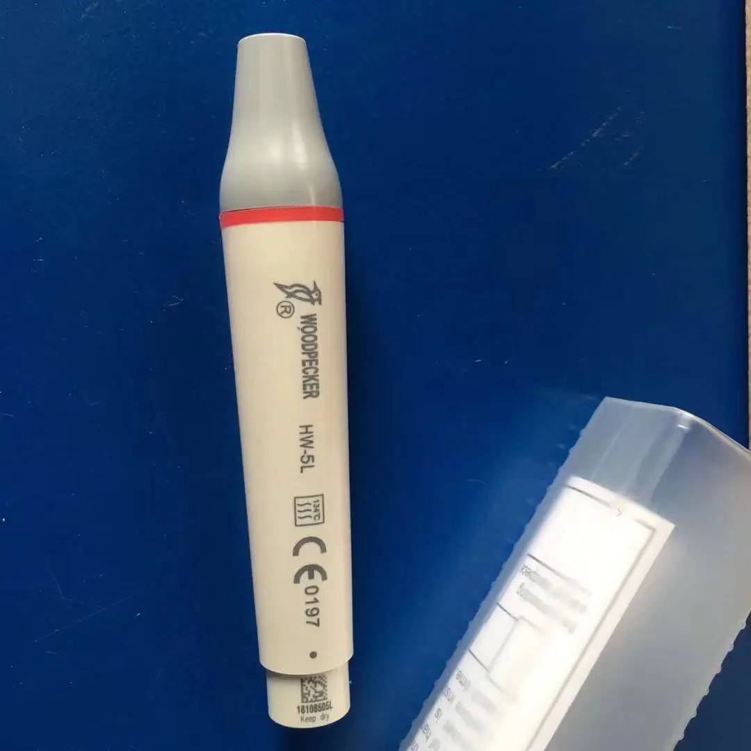 HW 5L Woodpecker EMS стоматологический ультразвуковой скалер пьезоскалер ручной