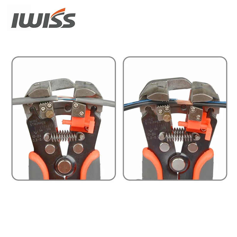 IWISS HS D2 Инструмент для зачистки кабеля проводов Инструменты с открытой бочкой
