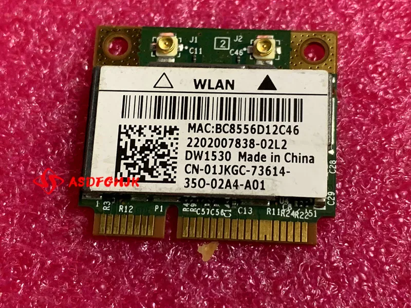 

Для Dell 1jkgc dw1530 Broadcom bcm943228hm4l 802.11a/b/g/n WLAN CN-01JKGC 01JKGC