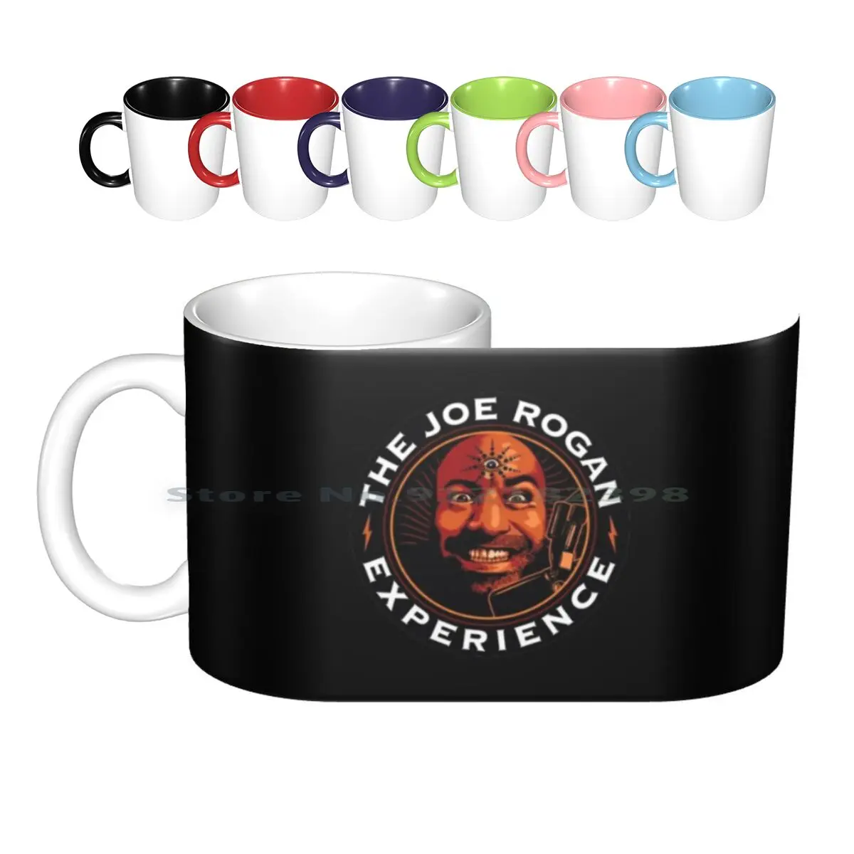 

Joe Rogan Ceramic Mugs Coffee Cups Milk Tea Mug Joe Rogan Podcast Creative Trending Vintage Gift Bottle Cup