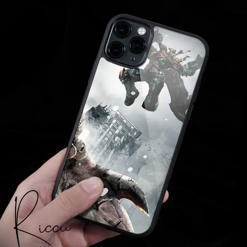 

Game Darksiders Genesis Phone Case Rubber for iPhone 12 11 Pro Max XS 8 7 6 6S Plus X 5S SE 2020 XR 12Mini case